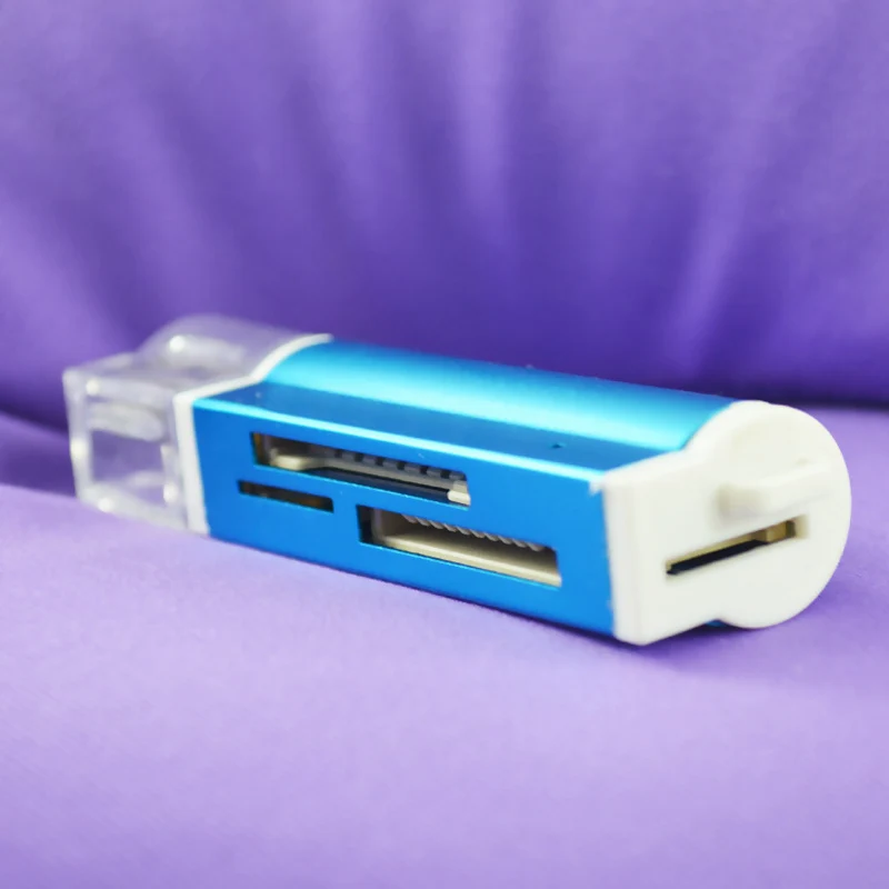

Multi-colored USB2.0 Memory Card Reader for Micro SD MMC SDHC TF Card New Arrival