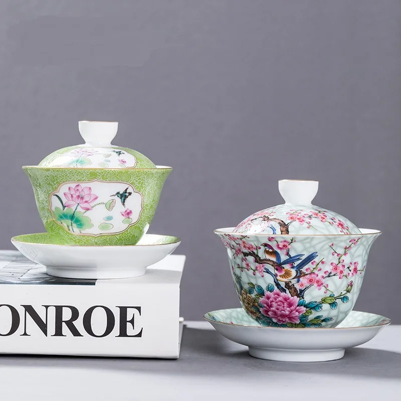 Эмалированная чаша с тройным покрытием домашнее японское устройство для