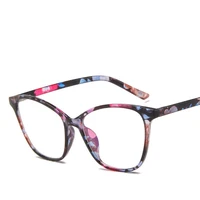 2020 vintage fashion cat eye glasses frames plastic women classic eyeglasses for men soild clear lens spectacle frame