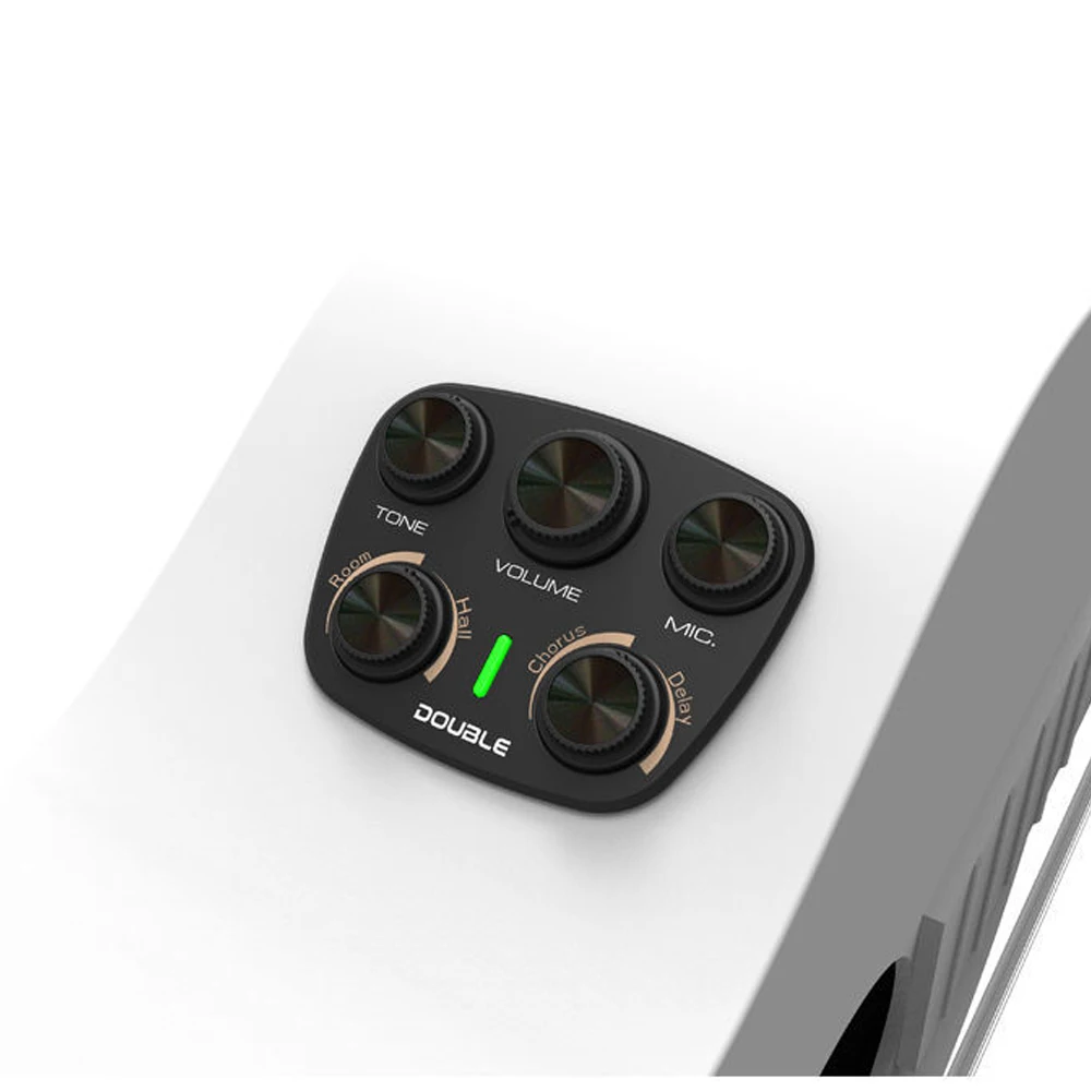 Двойной резонансный звукосниматель для гитары S1 PRO V1 с пьезо-микрофоном двойной