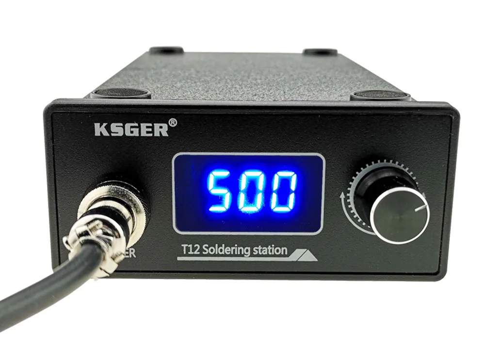KSGER T12 STM32 цифровая паяльная станция T12 железные наконечники автоматическое повышение температуры сна быстрый нагрев 907 ABS Ручка DIY Инструменты