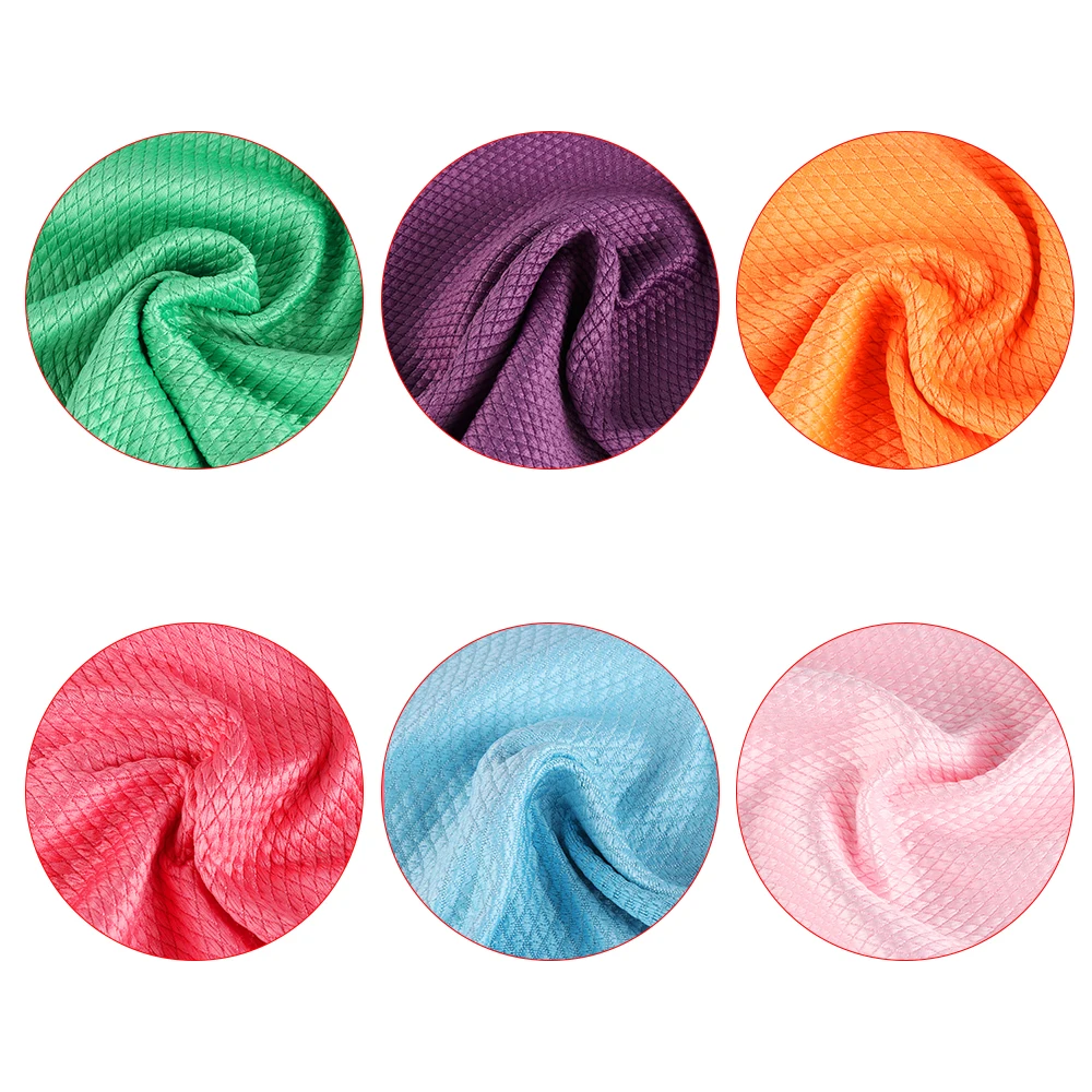 Бытовая стеклянная ткань для чистки окон абсорбент кухни тряпочка мытья посуды