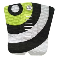 surf pad eva sup deck pads traction pad surfboard foot tail pads black white and yellow good quality free sgipping