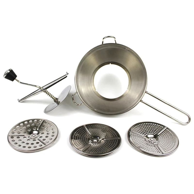 Пищевая мельница из нержавеющей стали металлическая