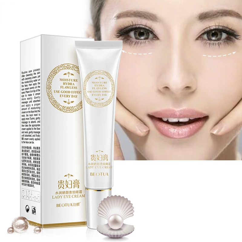 

Pearl Moisture Hydra Lady Eye Cream Anti Winkles Skin Care Collagen Anti-aging Remover Dark Against Puffiness And Bags