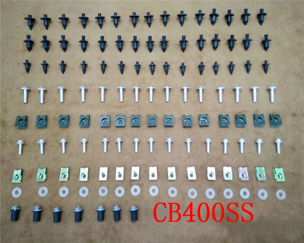 

Обтекатель кузова Комплект болтов Винты для HONDA CB400SS 01-05