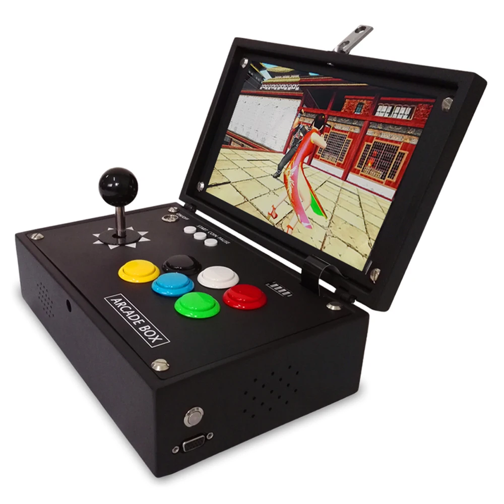 

china suppliers 10 inch LCD Mini table top machine with Classical games pandora box 6 Game PCB/Mini arcade machine