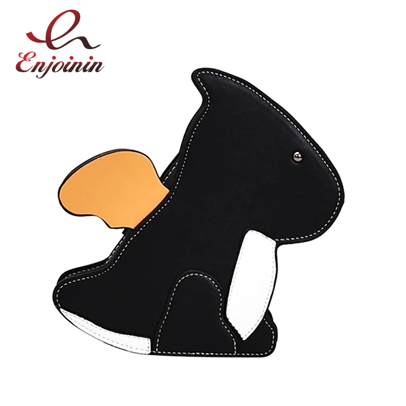 Женская сумка клатч из ПУ кожи с цепочкой новый дизайн милый маленький дракон