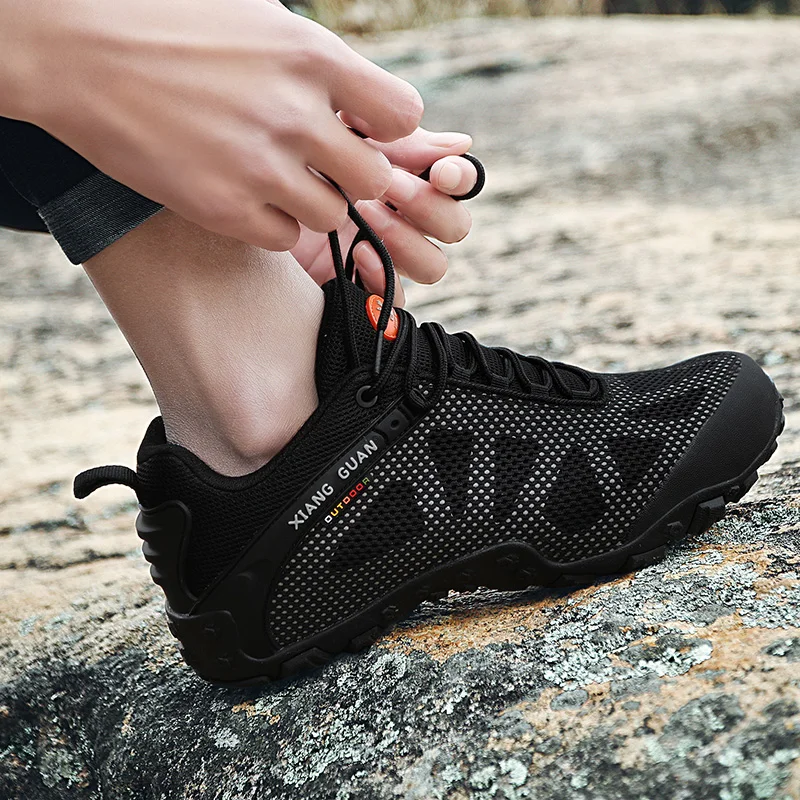 Мужская обувь для пеших прогулок Женская дышащая из сетчатого материала