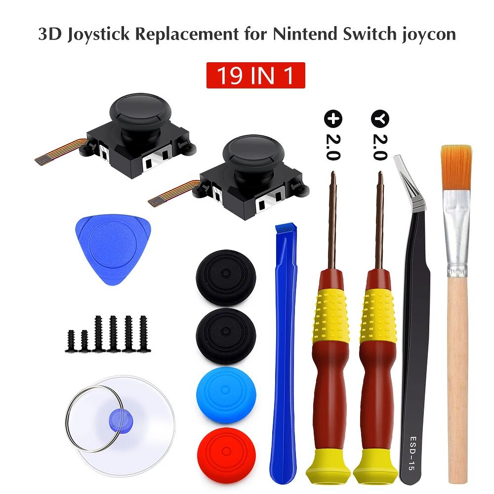 Сменный аналоговый джойстик для Nintendo Switch модуль датчика инструмент ремонта