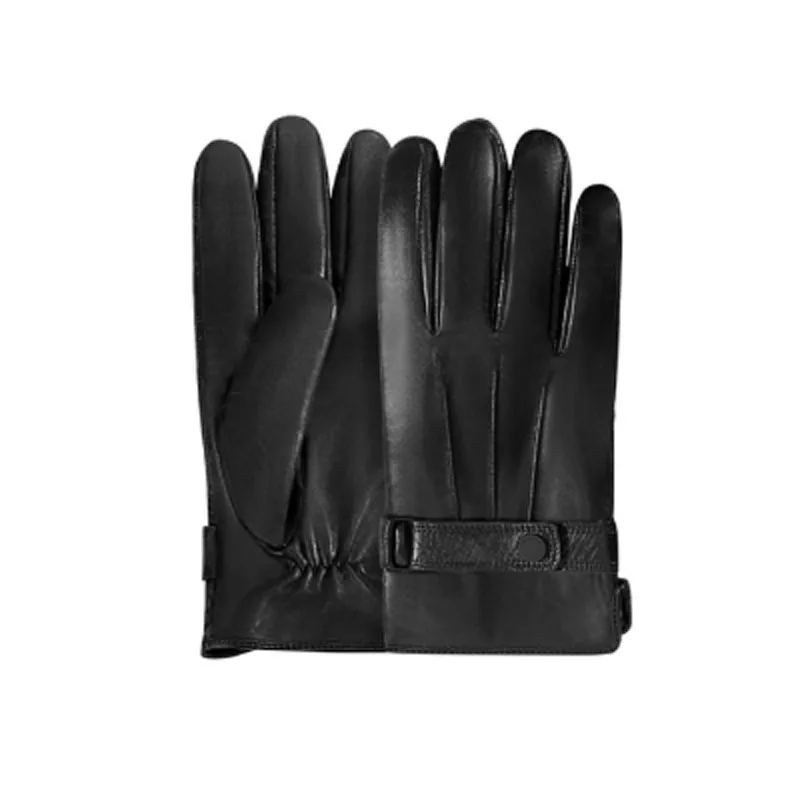 Men S Xiaomi Mijia Qimian AllTouch Сенсорный экран перчатки полный палец водонепроницаемый испанский сырой мягкой кожи теплые для женщин мужчин теплые зимние - Цвет: Men S