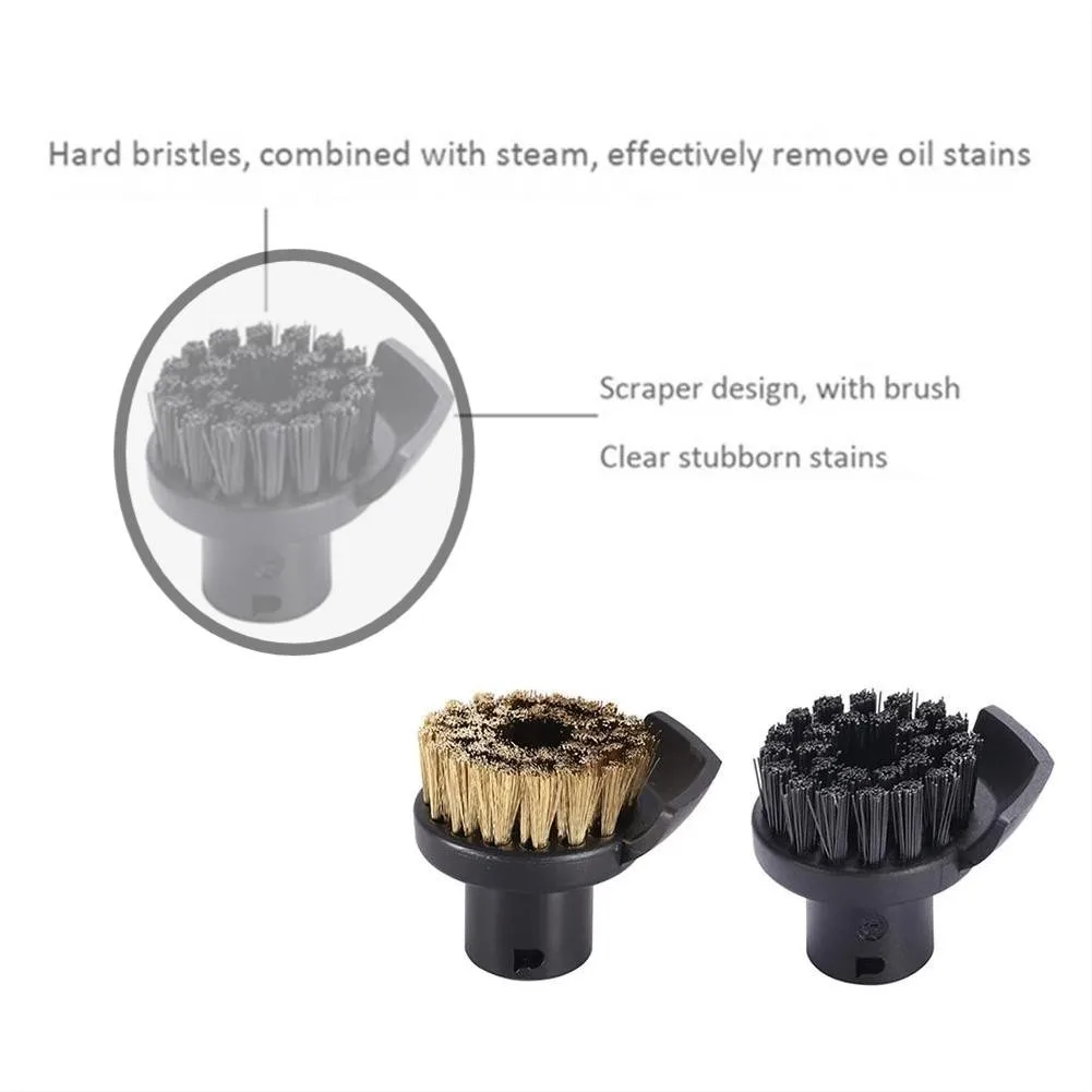 

2X Scraper Round Brush For KARCHER SC1/SC2/SC3/SC4/SC5 Steam Cleaner Spare Parts Robot Vacuum Cleaner Spare Parts
