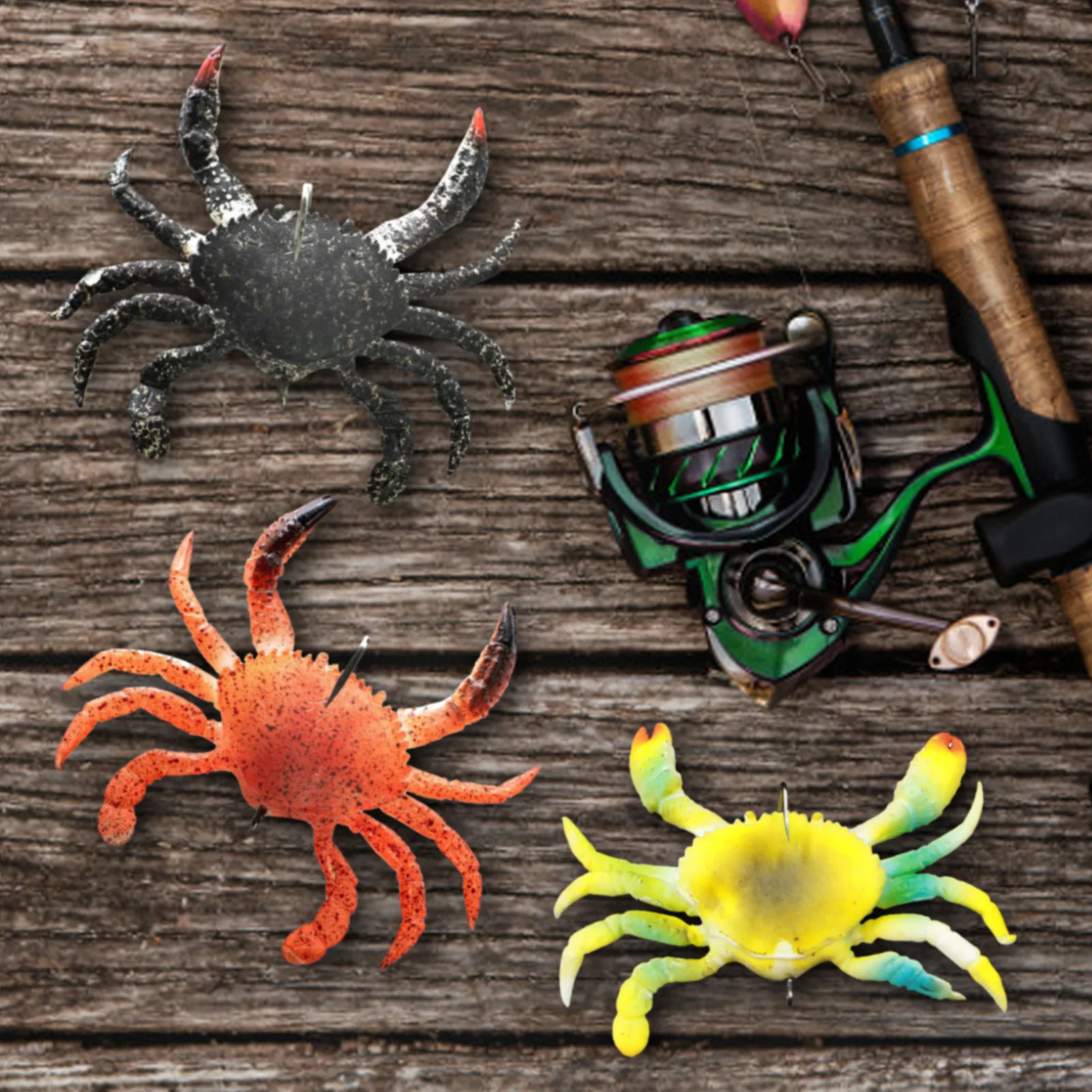 

Smash Crab Lure Realistic TPE Fishing Lure Realistic TPE Fishing Lure For Outdoor Fishing Crab Artificial Lures