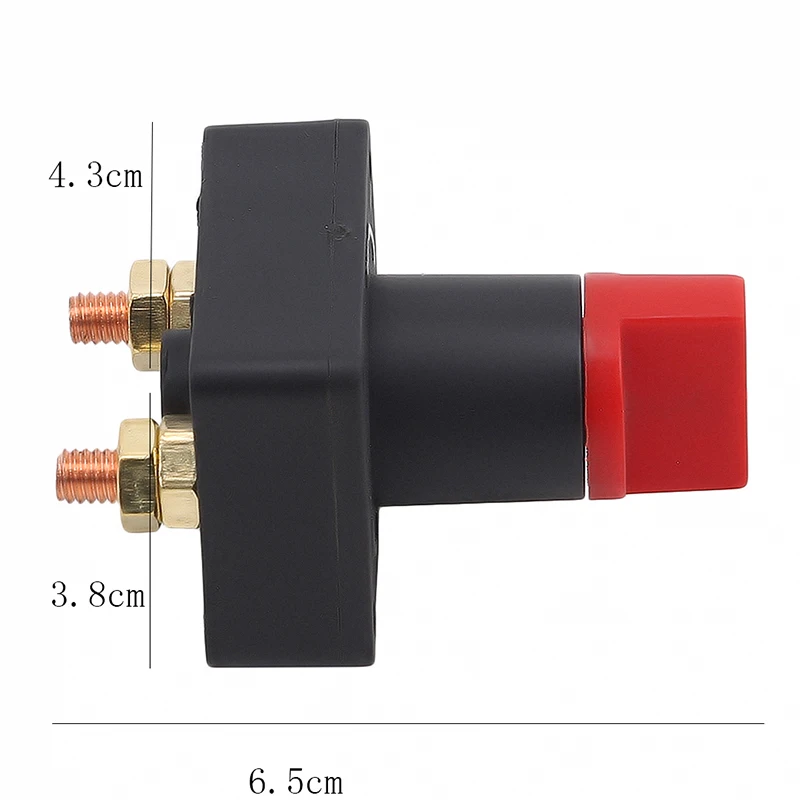 Мини выключатель выключения питания выключателя ключа изоляции аккумулятора