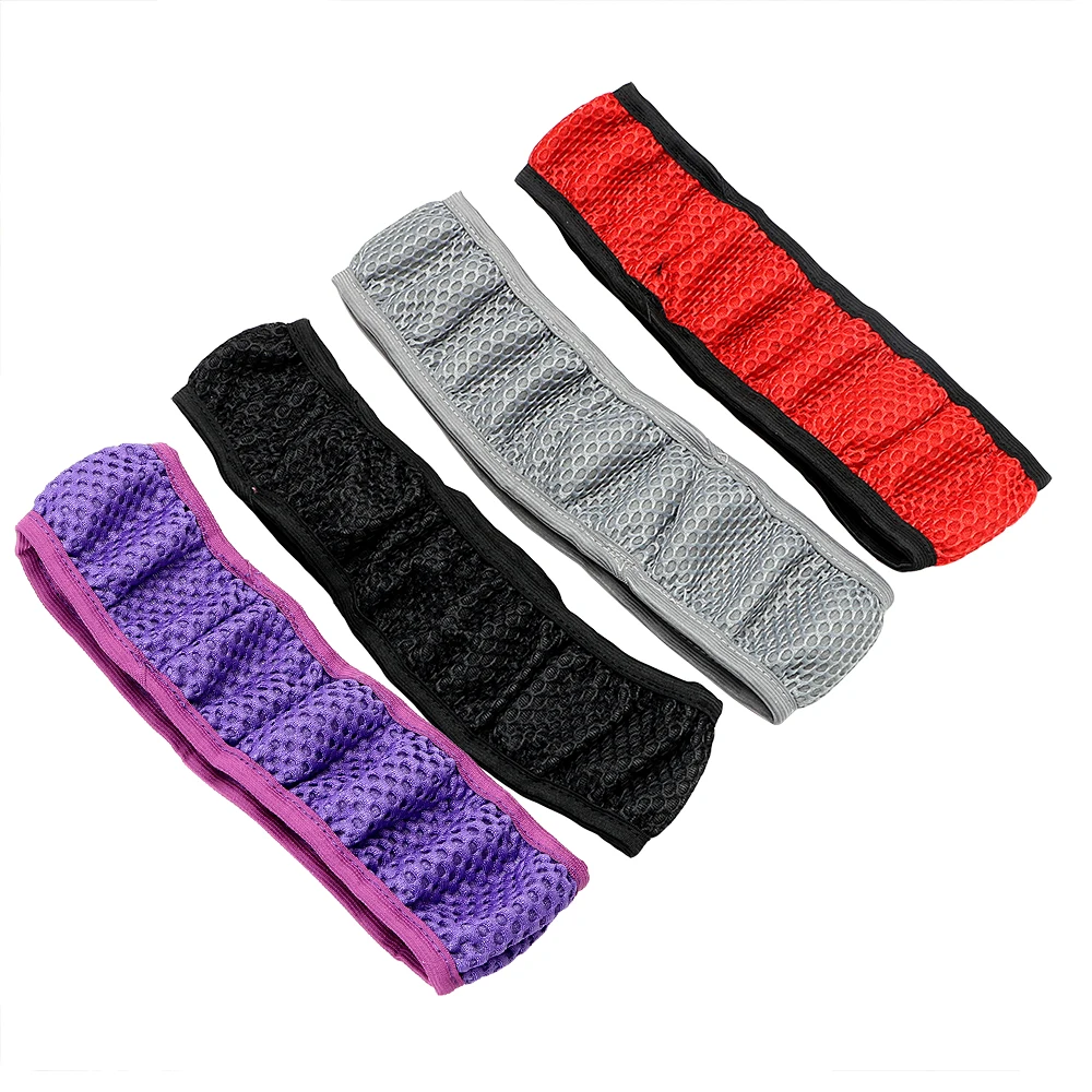 

Car Steering Wheel Cover Skid Proof Durable Sandwich Fabric Breathable Handmade Steering Wheel Protector Car Accessories