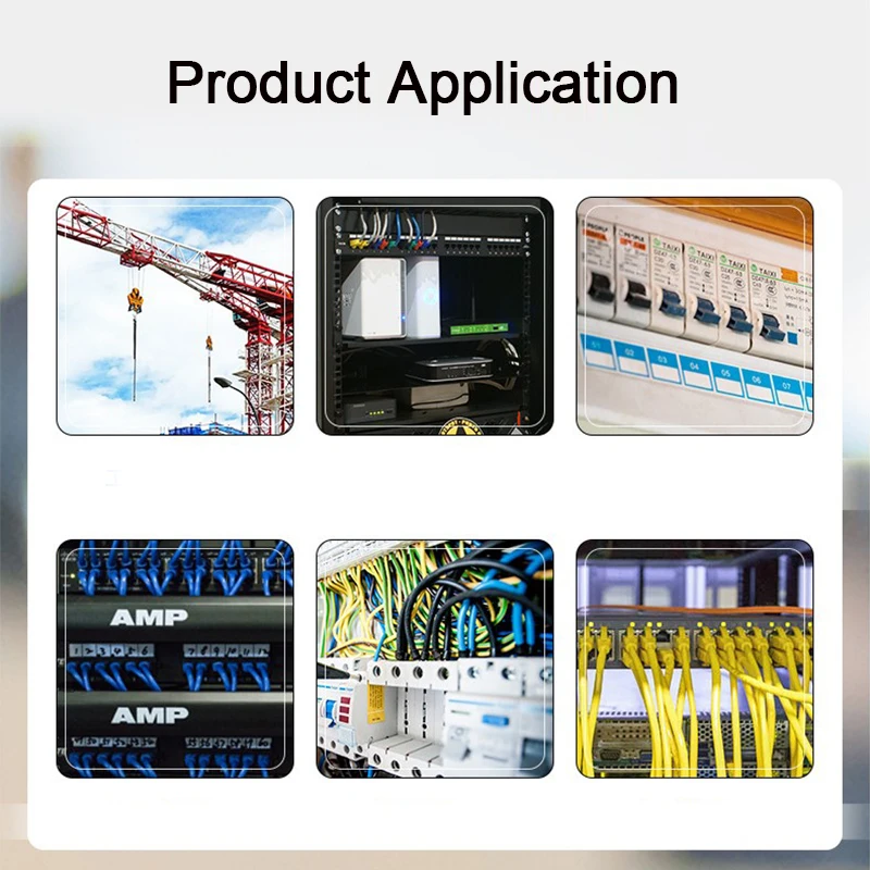 500 шт. Обёрточная бумага вокруг самоклеящихся этикеток Провод сети Ethernet