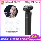 Электробритва Xiaomi Mijia Showsee Мужская, плавающая 3d-бритва для бороды, водонепроницаемая плоскость IPX7, с двойной петлей и сеткой