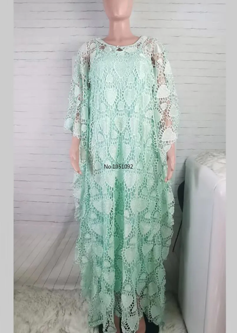 Новый стиль классическое Африканское женское Дашики водорастворимое кружевное