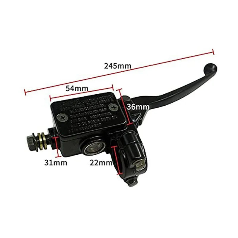 Передний вертикальный гидравлический насос для правого мотоцикла правый