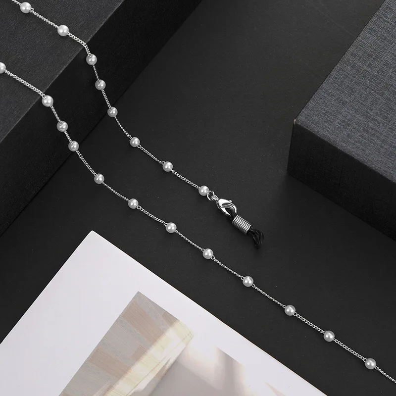 

Fashion Eyeglass Strap Chic Pearl Beaded Glasses Chain Hanging Chain Fashion Neck Strap Rope Reading Glasses Rope Frame