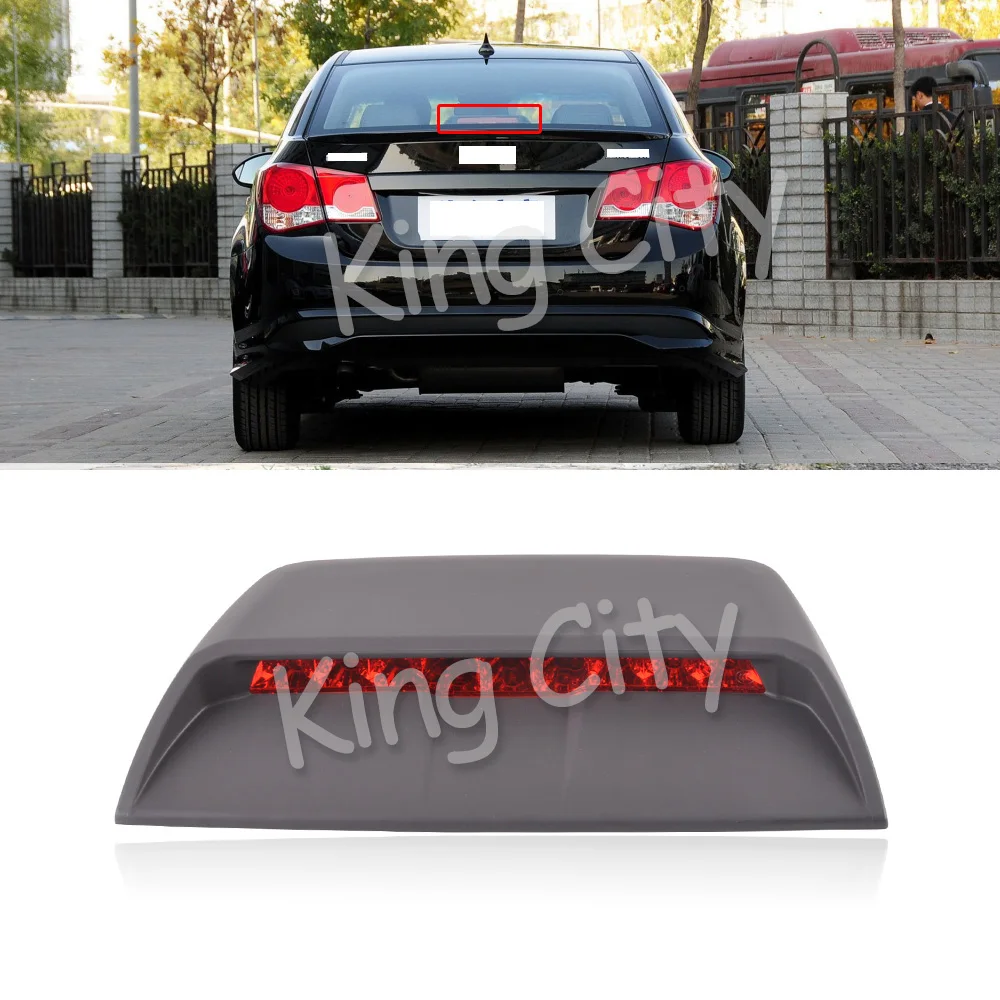 CAPQX для Chevrolet Cruze 2011- задний тормозной светильник с высоким креплением стоп-сигнал 3-й третий тормозной светильник дополнительная Тормозная лампа