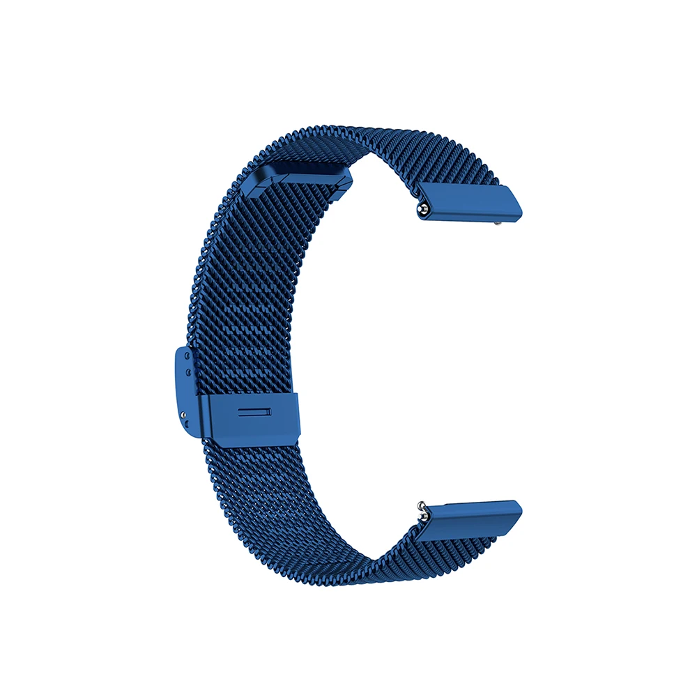 

18mm Stainless Steel Leather Silicone Wristband Strap Bracelet For vivoactive 4s