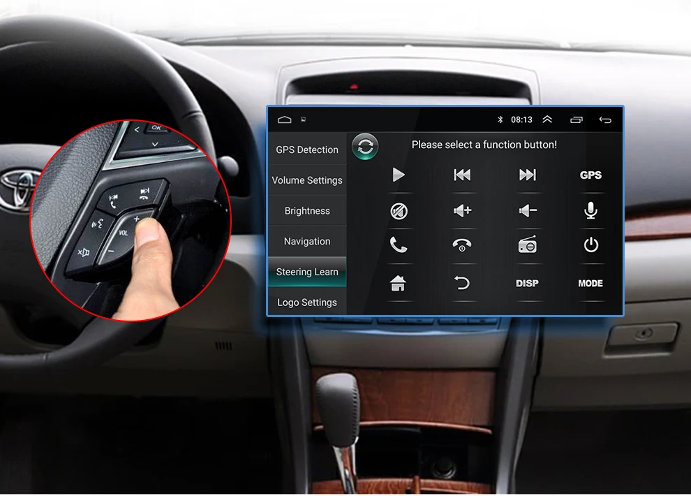 Автомобильный dvd плеер Android 8 1 для TOYOTA Camry 2007 ~ 2011 gps навигация Wi Fi Bluetooth стерео MP5
