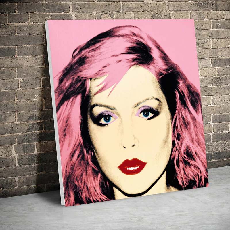 Andy Warhol Debbie Harry 1980 Поп-Арт холст живопись Портретные плакаты и принты мордерн картины для украшения стены без рамки