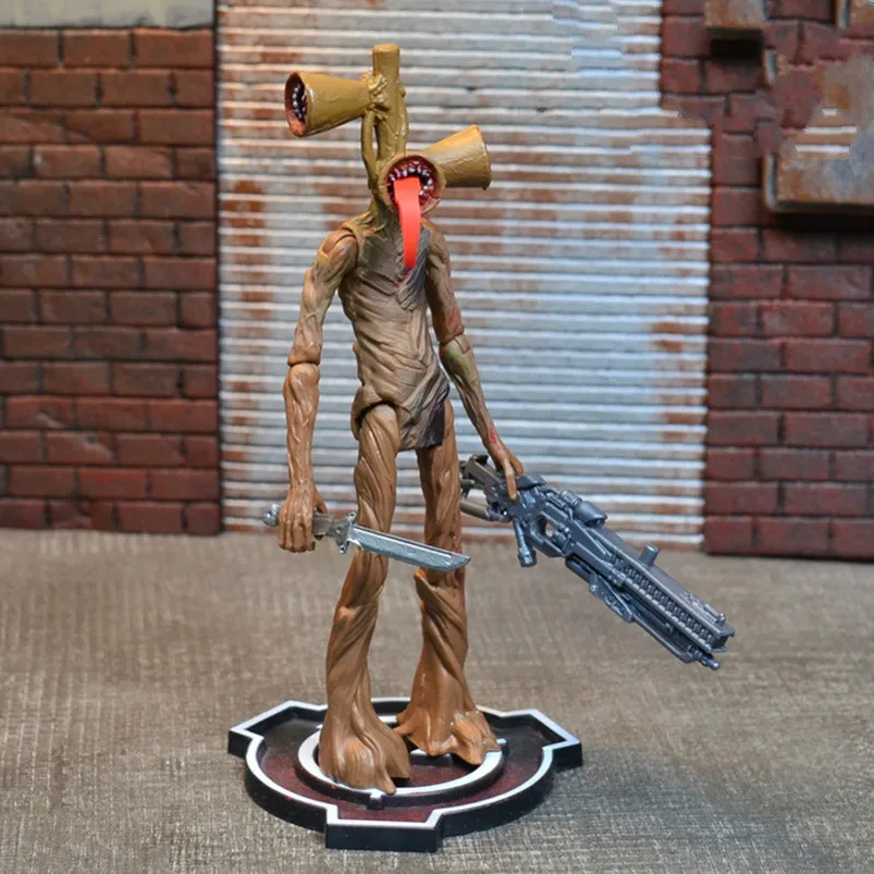 

Anime Siren Head SCP Action Figure Moveable Sirenhead Model Toys Horror Urban Legend Foundation Figure Dolls Kids Gifts