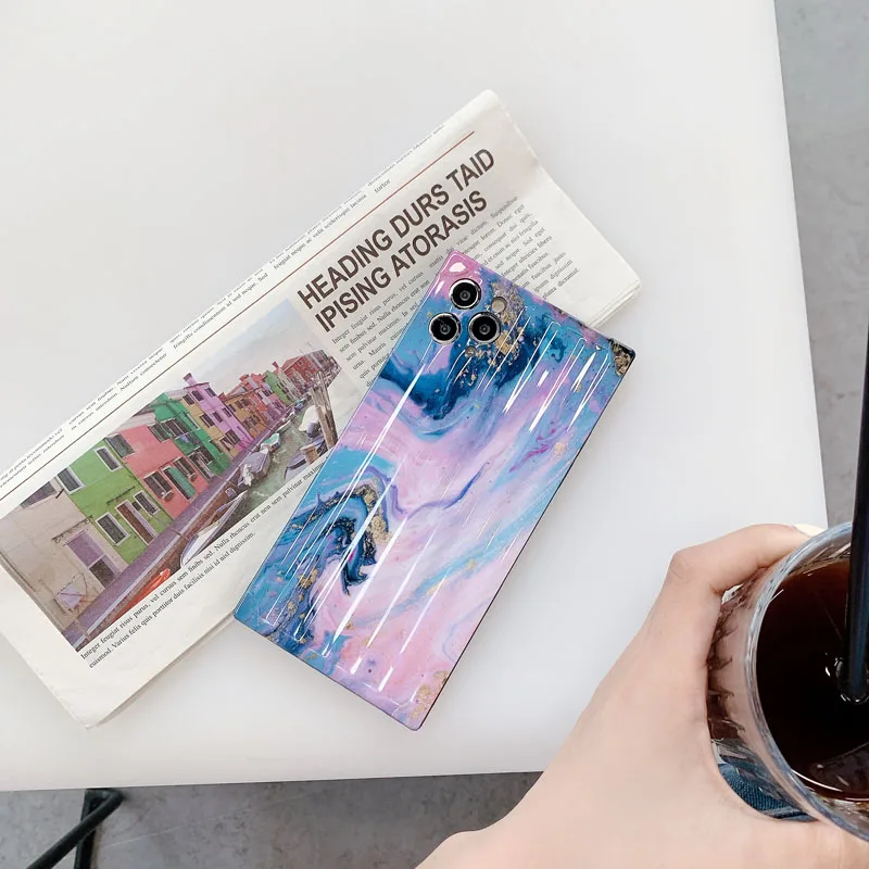 Силиконовый чехол для iPhone 12 Mini 11 Pro SE2 X 8 7 6s Plus Xs Max Xr|Бамперы| |