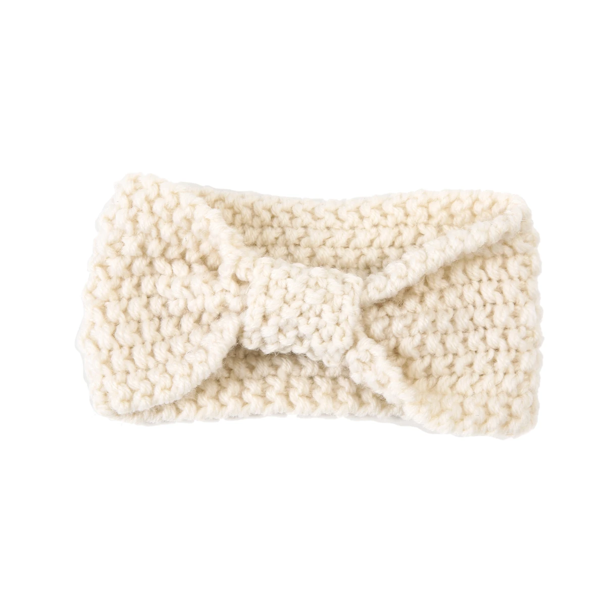 Платья для новорожденных и маленьких девочек Зимняя повязка на голову с бантом