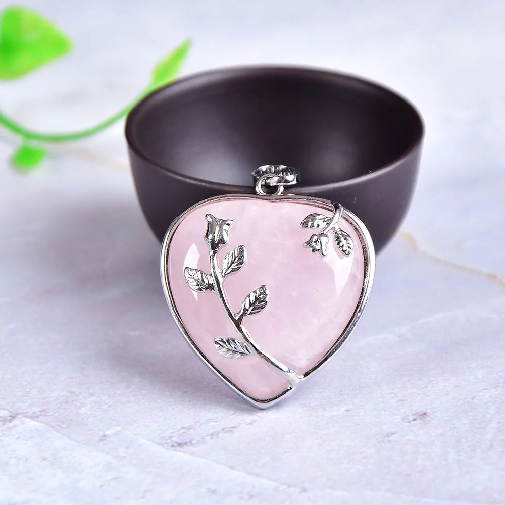 1 шт. подвеска в виде сердца из натурального камня|Камни| |