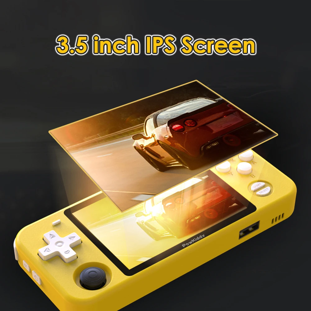 

Portable Mini Handheld Game Console 3.5 inch Retro 2000 Video Games Console Open Source System Game Player Retro
