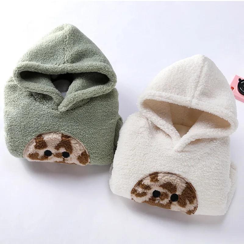 Зимний Детский комбинезон из плотного бархата 2019 г. милый со смайликом| |