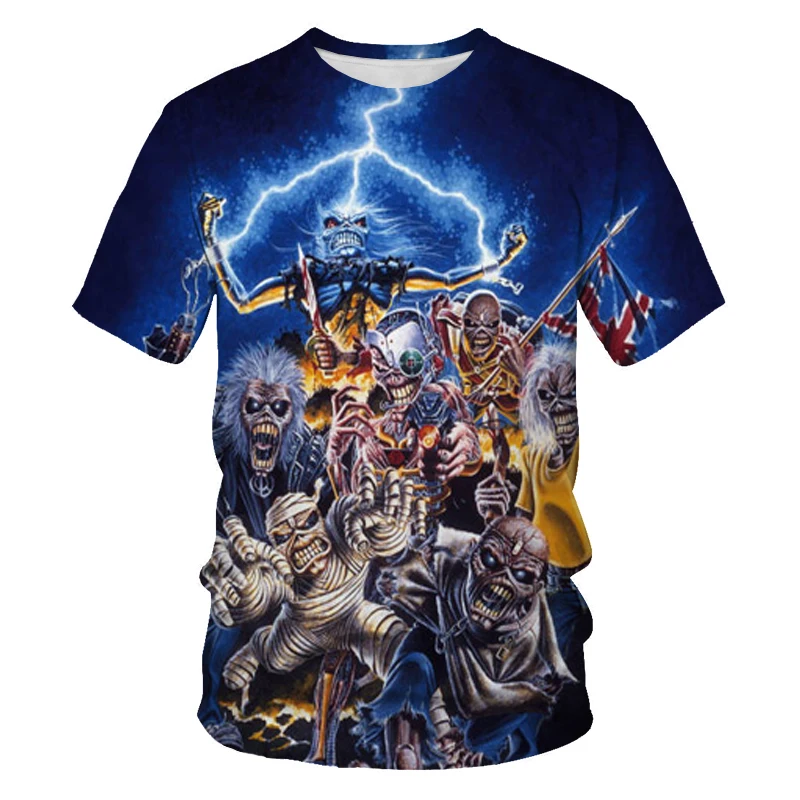 

2021 Summer New Roots Gerute 3D Male and Children Printed Pattern Cool Short Sleeve Casual T-shirt