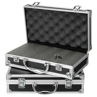 aluminum tool box portable safety equipment instrument case suitcase multifunction profile toolbox hardware container with foam