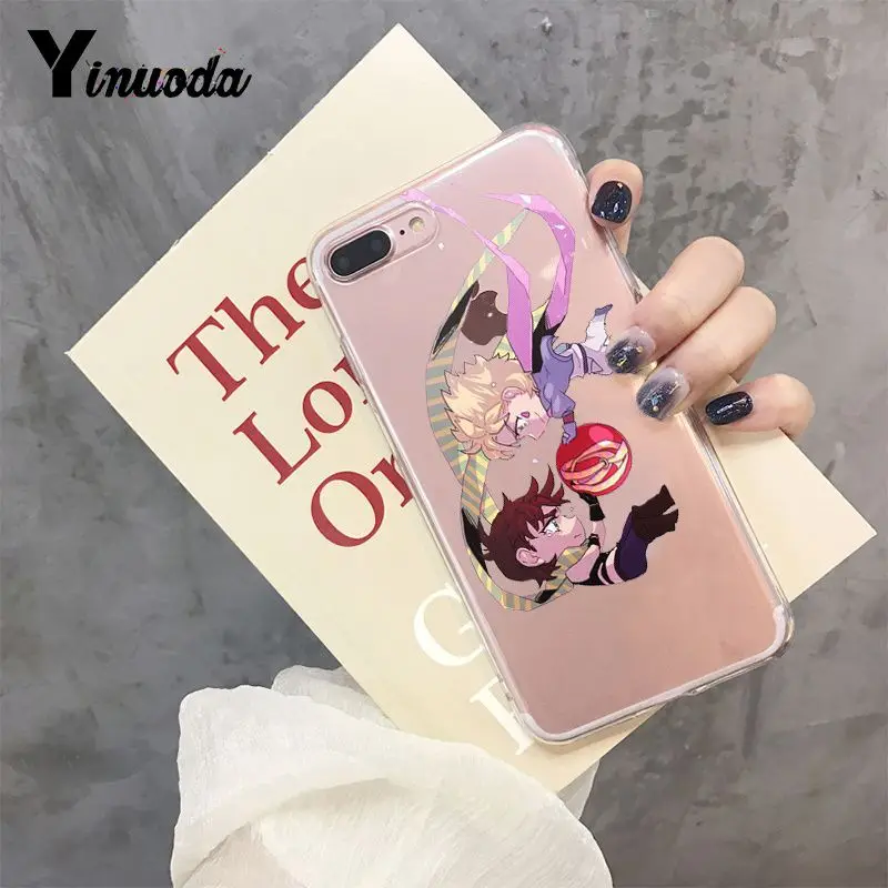 8 Yinuoda jojo простой красочный телефон аксессуары чехол для Apple iPhone 8 7 6 6S Plus X XS max 5 5S SE XR чехол - Цвет: 8
