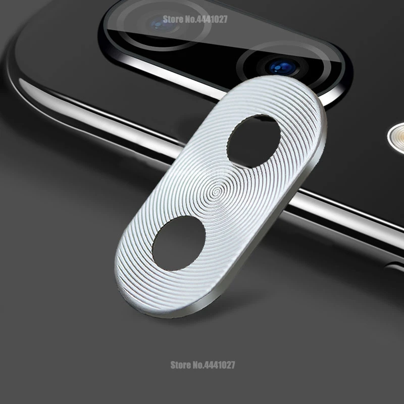Silver Защита объектива камеры металлическое кольцо для Xiaomi Redmi 7 Note 7 8 7 Pro Защитная крышка камеры для Xiaomi Redmi Note 8 7 Pro - Цвет: Silver