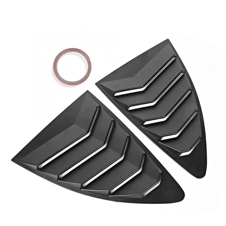 2pcs Side Spoiler Rear Window Louvers Panel Fit for Toyota 86 GT86 2013 2014 2015 2016 2017 2018 2019 Chromium Styling | Автомобили и