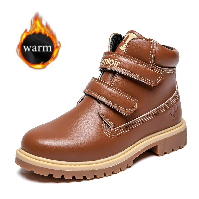 Ботинки женские замшевые зимние водонепроницаемые с плюшевой подкладкой