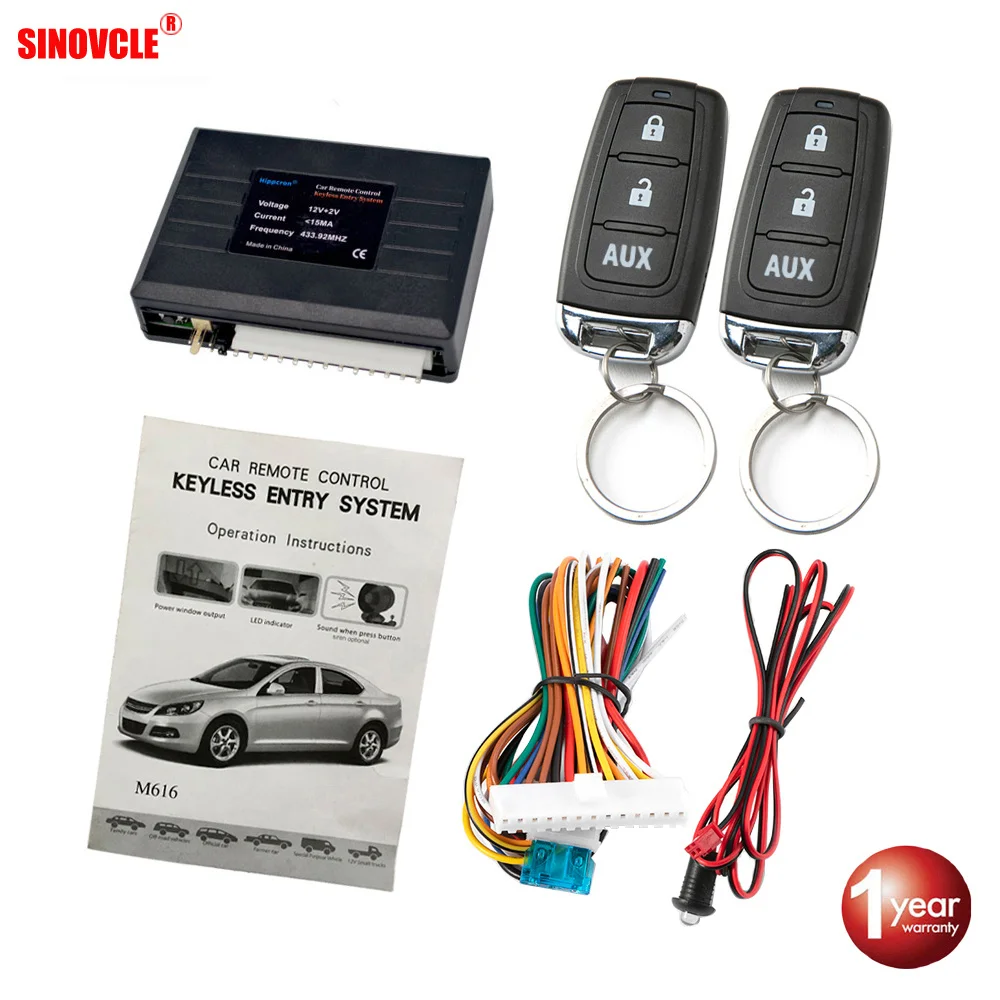 

Car Remote Central Door Lock Keyless System Central Locking with Remote Control Car Alarm Systems Auto Remote Central Kit