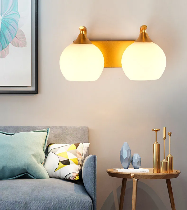 Светодиодный настенный светильник современный минималистичный прикроватная