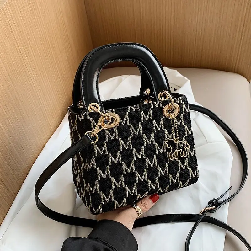 

Queenie Fashion Bag Canvas Designer Daifei Bag Flap Cross body Shoulder Bag Handbag Lady Bag For Women 2021 Luxury Design