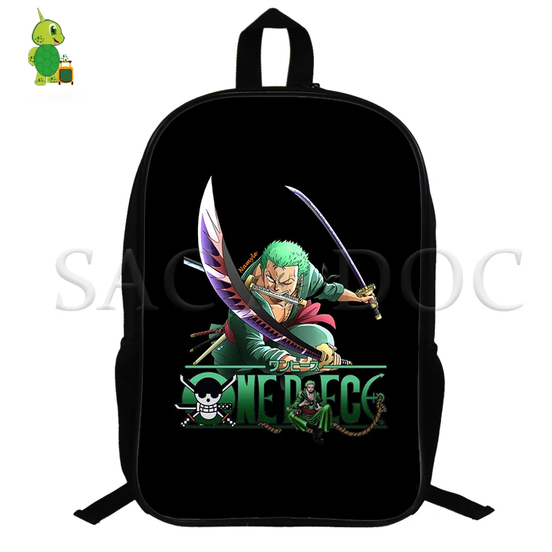 Аниме one piece D. luffy рюкзак для мальчиков и девочек Mochila школьные сумки для подростков 14,5 дюймов Рюкзак на заказ дорожные сумки - Цвет: 13