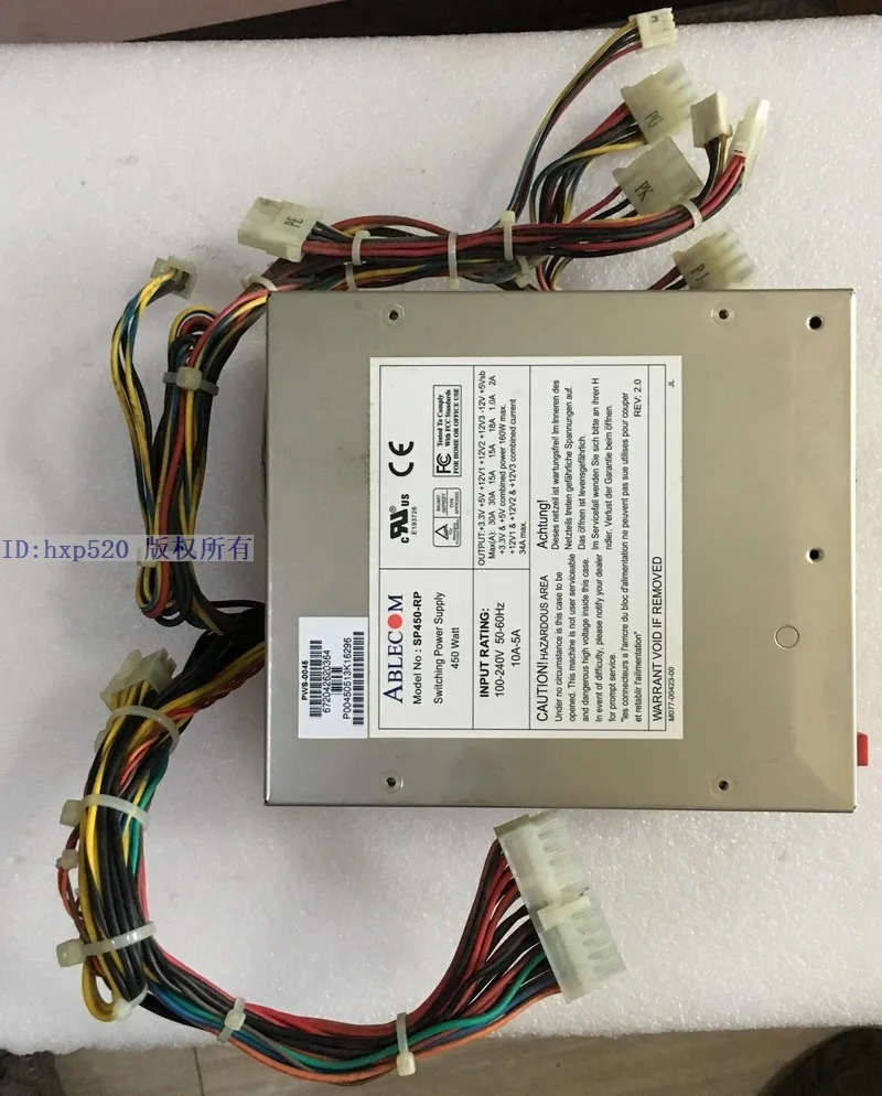 Ablecom SP450 RP серверный источник питания 450 Вт б/у|Блоки для компьютеров| |