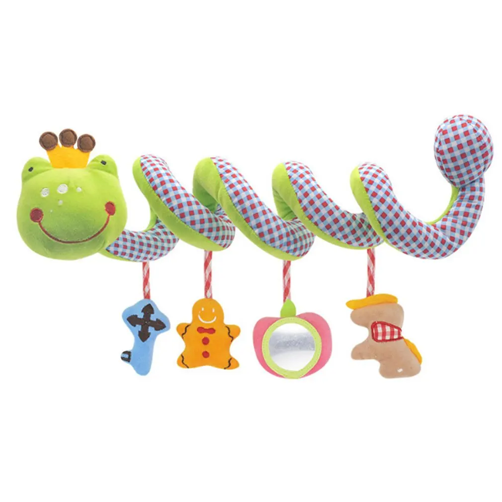 

Baby Rattle Toy Plush Bed Bell Infant Plush Toy Bed Around Early Education Educational Toys Animal Cute Cartoon Toys