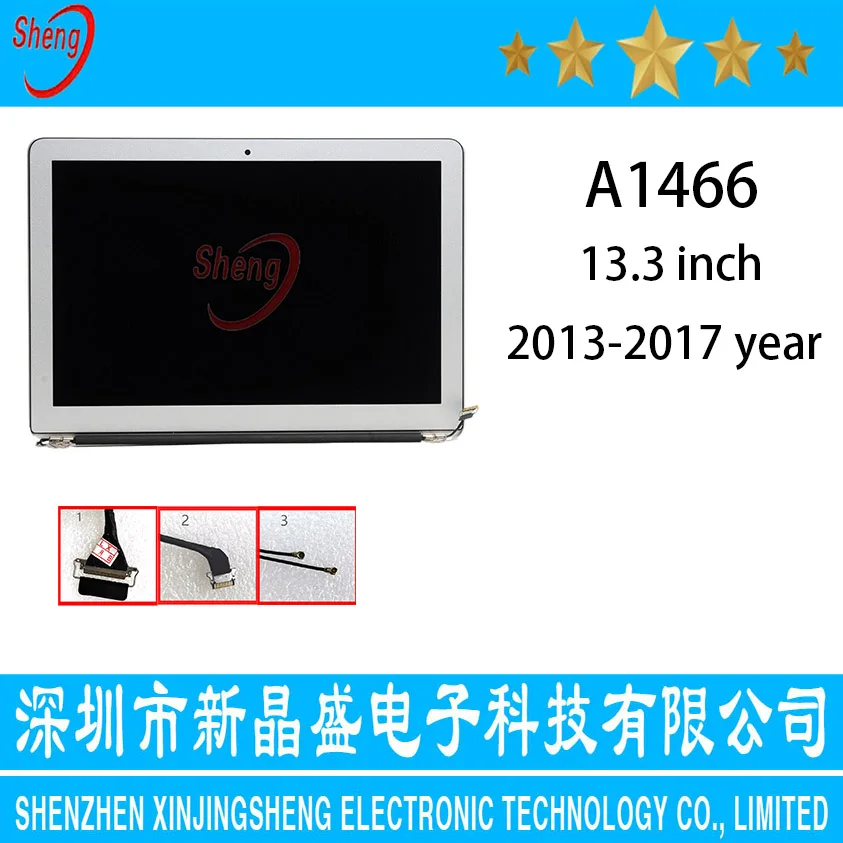 1466 ЖК экран в сборе для Apple MacBook Air 13 3 дюйма новый A1466 сборе|ЖК-экран ноутбуков| |