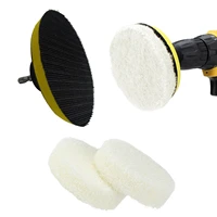 replaceable scouring pad cleaning brush for electric drill brush cleaning furniture kitchens sofas walls car bodies