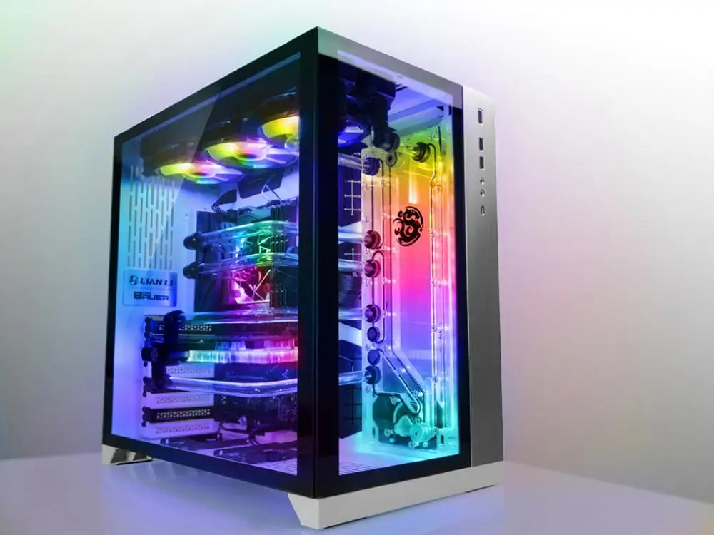 Bitspower Touchaqua Sedna O11D для LIAN LI O11 динамический(PWM) Водный пластины с 17 Вт насос