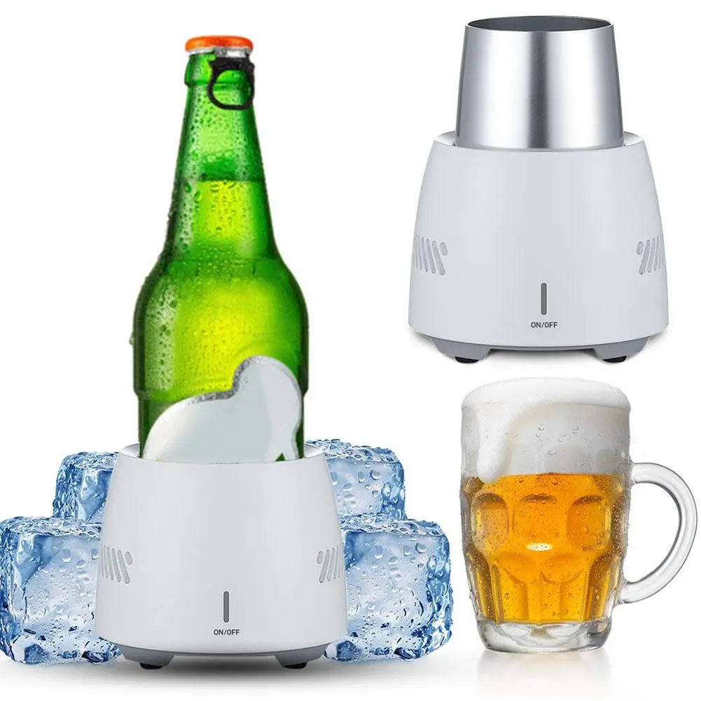 

Beverage Fast Cooler Cup Electric Beer Bottle Can Water Soda Drinks Cooling Mug Mini Electronic Refrigeration Cooler